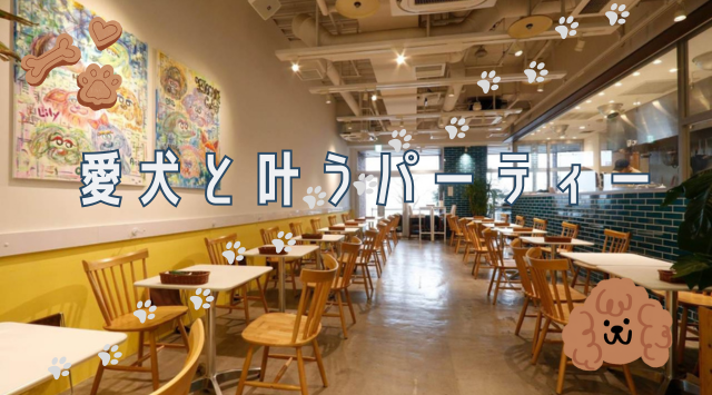 Salon de BIOGANCE cafe YOKOHAMA みなとみらい店の愛犬とパーティーのメイン画像