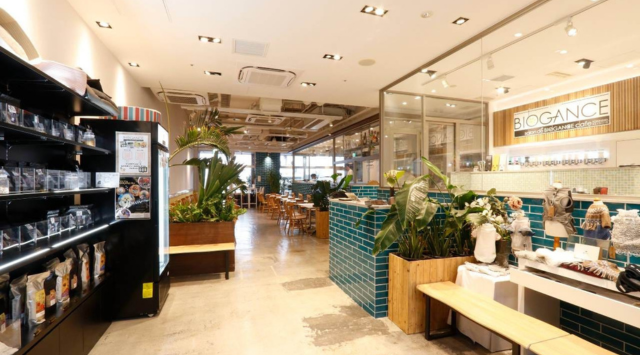 Salon de BIOGANCE cafe YOKOHAMA みなとみらい店の会場内イメージ5枚目