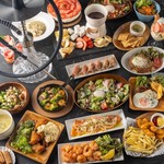 船橋・貸切パーティー＆ ウェディング2次会会場　絆-KIZUNA-の料金プランメイン画像-当店おすすめの逸品を多数ご用意したコースとなっております