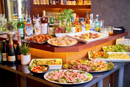 【2.5Hお店貸切パーティプラン】飲み放題＆特製ブッフェ料理7品付 5,500円⇒5,000円のメイン画像