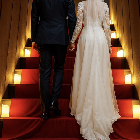 ティファニーで夕食をのお二人の物語を…