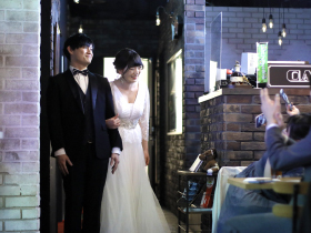 The wedding house Stampede’s（スタンピーズ）の定番の開催事例♪-新郎新婦入場