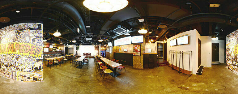 The wedding house Stampede’s（スタンピーズ）の会場を360度動画でWeb見学