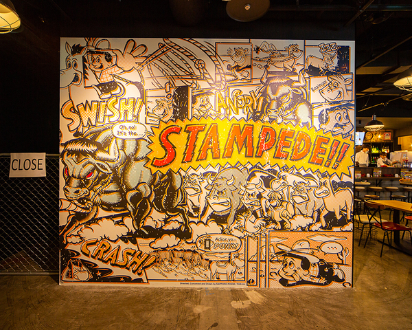 The wedding house Stampede’s（スタンピーズ）の料理・施設等のイメージ画像8-壁画