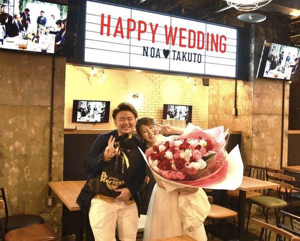 The wedding house Stampede’s（スタンピーズ）の会場内イメージ8枚目-オリジナル大型看板