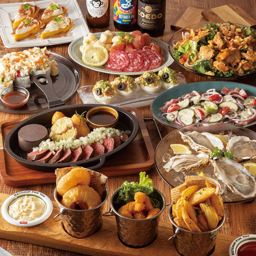 FOREST DINER (フォレストダイナー) 札幌店の【PartyD SPECIALコース】2時間飲み放題付6930円⇒6300円(税込)