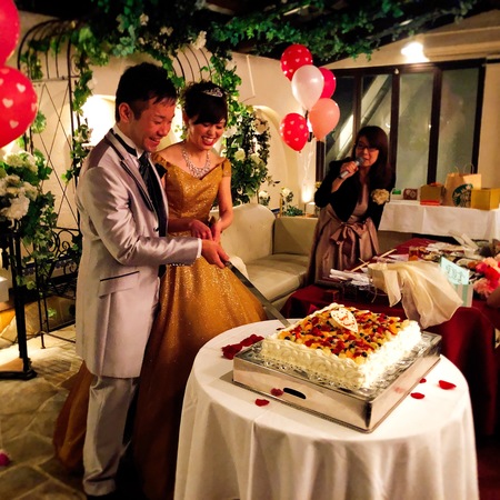 一棟貸切ウエディング WITH YOU 【ウイズユー】のパーティー風景♪