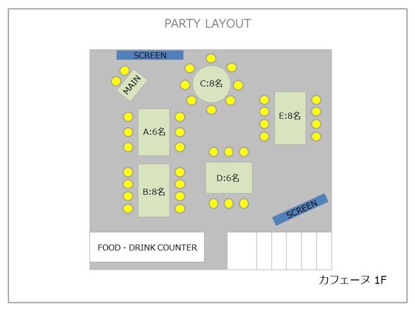 Cafe ＆ Restaurant Cafenne ～カフェーヌ～のLINE問合せ♪