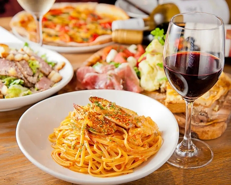 Italian Bar & Dining センバキッチン 南船場本店の【しっかりおもてなし！】メイン4種盛合せ！全7品のプレミアムプラン