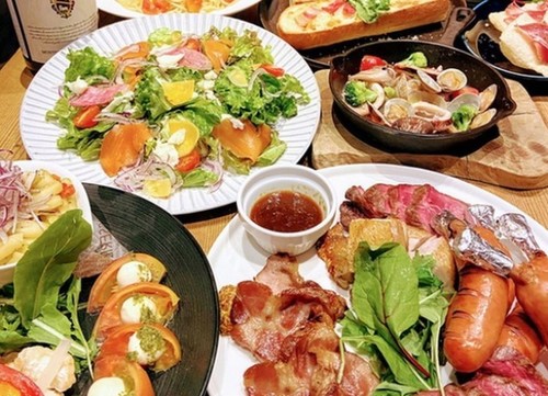 SENBA KITCHEN GREEN HOUSE Grill＆Wine ハービスプラザ店の◇◇ボリューム満点！ゲストも喜ぶ◇◇　全7品　6,000円