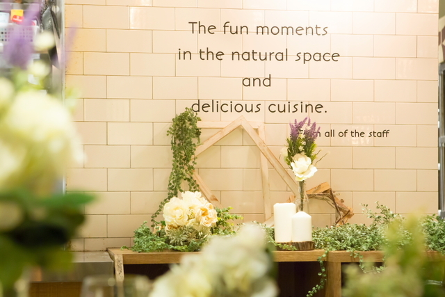 SENBA KITCHEN GREEN HOUSE Grill＆Wine ハービスプラザ店の会場内イメージ9枚目