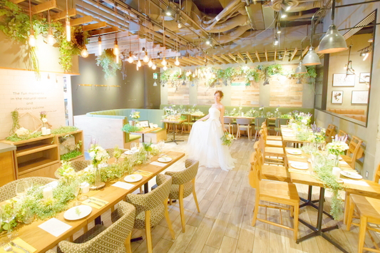 SENBA KITCHEN GREEN HOUSE Grill&Wine ハービスプラザ店の会場メイン画像