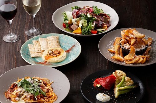 Q CAFE by Royal Garden Cafeのグレードアップ お料理例