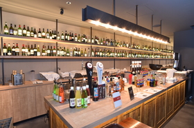 心斎橋ライム イタリアン アクアリウムダイニングの＊食事ドリンク＊-種類豊富のお洒落なドリンクカウンター