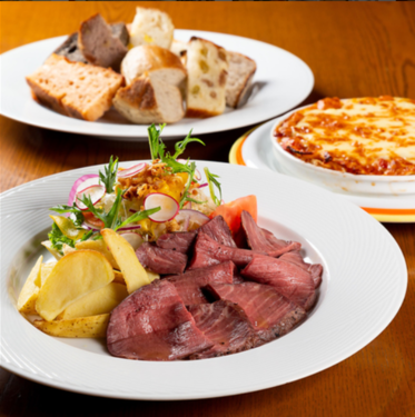 boogaloo cafe 寺町店の【ウェディングケーキ込み】お料理全7品＋豊富なフリードリンク