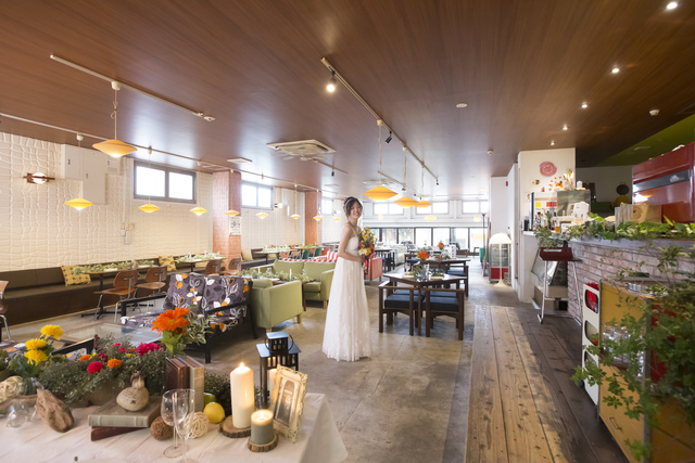 boogaloo cafe 寺町店の会場内イメージ1枚目