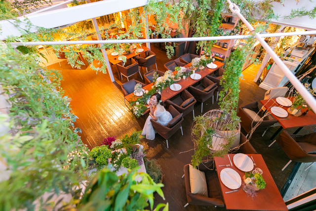 Cafe ＆ Dining TERRE‐a‐s Kyobashiの会場内イメージ3枚目
