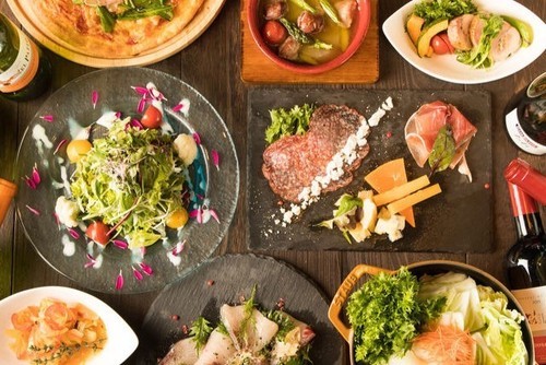 CHEESE DINING GARDEN~ガーデン~三宮の【無料ゲーム付♪】お肉料理にピザにボリューム満点♪飲み放題付き♪ Cプラン