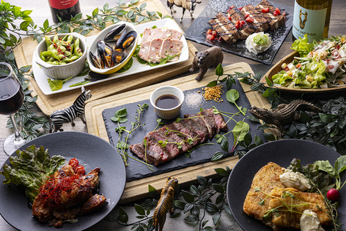 café & dining safari ~サファリ~ 心斎橋のWD二次会パーティープラン/全9品+90分フリードリンク ※ブッフェスタイル
