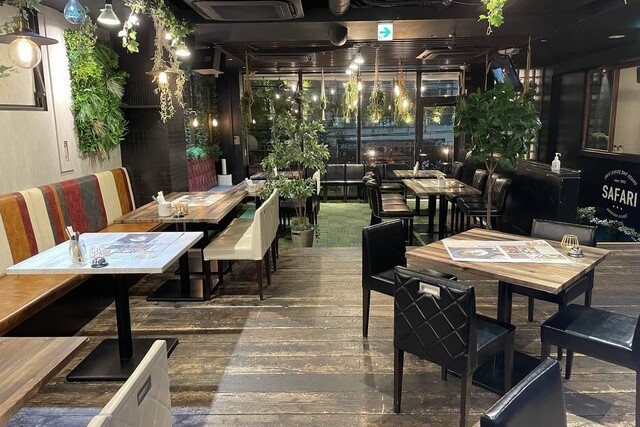 café & dining safari ～サファリ～ 心斎橋の会場内イメージ5枚目