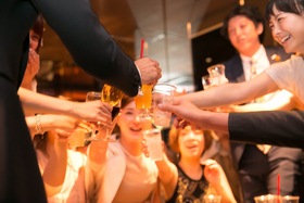 パーティースペース マハラジャ 京都のブライダルの様子