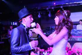 パーティースペース マハラジャ 京都のブライダルの様子