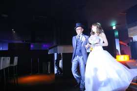 パーティースペース マハラジャ 京都のブライダルの様子