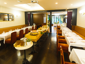 一棟貸切レストラン イカリヤ ウエディング【IKARIYA WEDDING】のフロア1のメイン画像-高瀬川沿いの一軒家ビストロ「イカリヤウエディング」で二次会