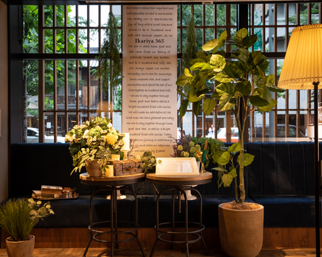 IKARIYA 365のikariya523挙式＆ikariya365 １.５次会パーティプラン-メインテーブルコーディネイト付き！