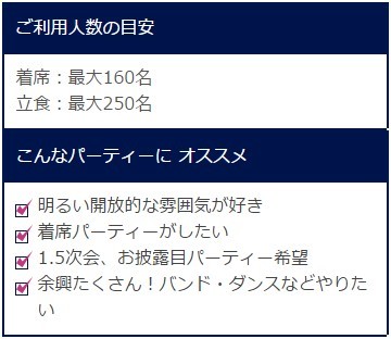 ウェディング＆パーティー ルフール なんばの選べる★2会場★