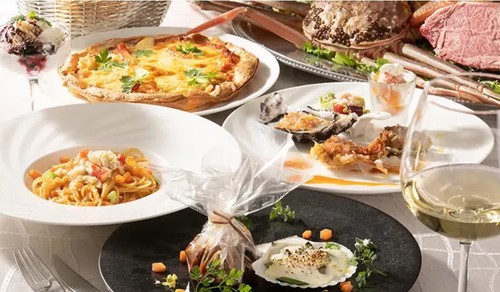 RISTORANTE~翔21~の【1.5次会にもオススメ】飲茶やお寿司など12品+飲み放題+ゲーム付!