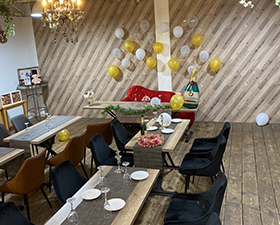 祝宴 時穏 zionのフロア1のメイン画像-当店2階は10名～フロア貸切可。マイク、プロジェクター等完備