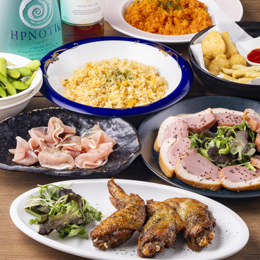 DINING BAR LIBERTYの【定番】全8品×2H飲み放題｜手軽に楽しむスタンダードプラン