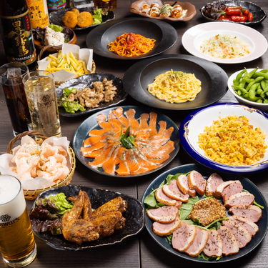 DINING BAR LIBERTYの【充実】全10品×3H飲み放題｜たっぷり楽しむパーティープラン♪