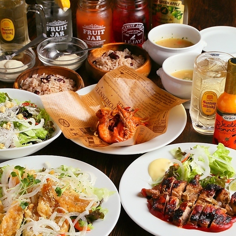 貸切ジャマイカンBBQ＆シーフード Ragga×Ragga ラガラガ 北新地の料理・施設等のイメージ画像1