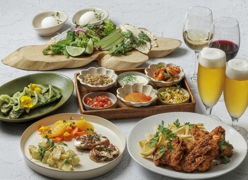 Hyssop ~ヒソップ~ @GOOD NATURE HOTELのシャルキュトリーとチーズのペアリング、シェフ特製デザートなど 全6品+飲み放題付き