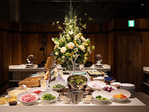 numero fiveの貸切ビュッフェパーティプラン／90分フリードリンク＋19品