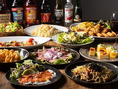 shishacafe&dining hall/シーシャカフェホール 堺店の【ブッフェスタイル】貸切パーティプラン/2Hフリードリンク+9品