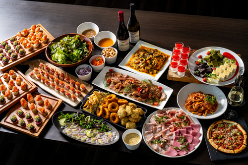 sorappa DINING ～ソラッパダイニング～ グラングリーン大阪の【飲み放題付】真鯛カルパッチョと栗豚ローストのプレミアムプラン