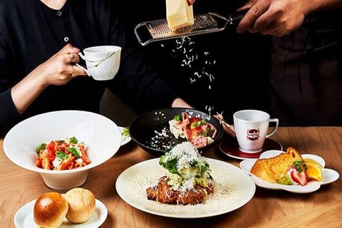 CHAPTER THE GRILL ~チャプター・ザ・グリル~の<ビュッフェ>京都黒七味を使用・サバのフリット、特製カナッペetc... 全6品+飲み放題付き