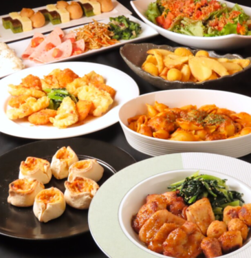 Cafe ＆ Bar Bonn Reine ～ボンレーヌ～ Kobekan名駅店の【無料ゲーム演出つき！】コスパ◎！お料理8品・フリードリンク2時間
