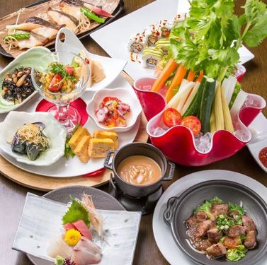 GINZA ACB MEIEKI ～銀座あしべ名駅～の【無料ゲーム付き♪一番人気　ベーシックプラン】料理9品+フリードリンク5,500円