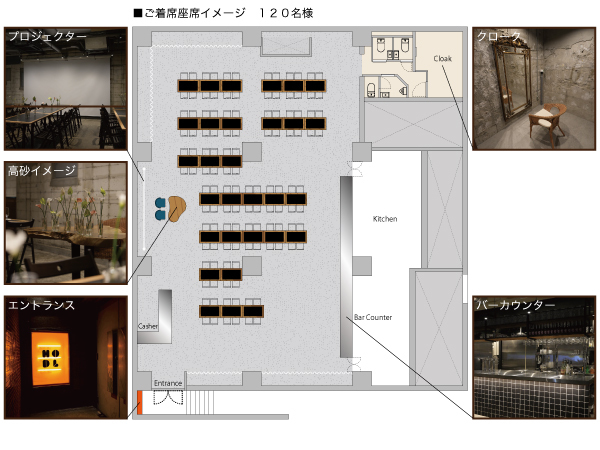 HODLの会場の魅力