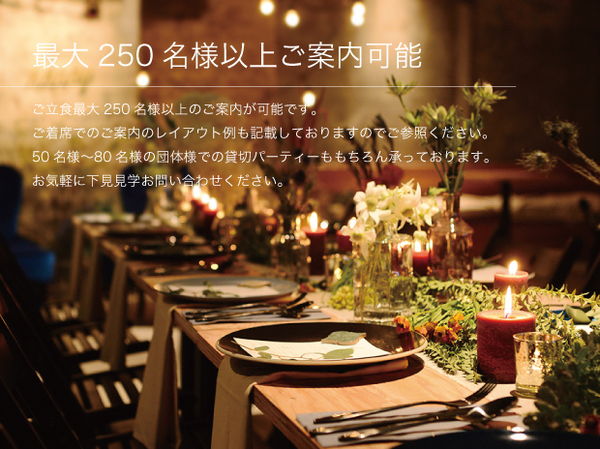 THE GARDEN 栄の会場紹介のメイン画像