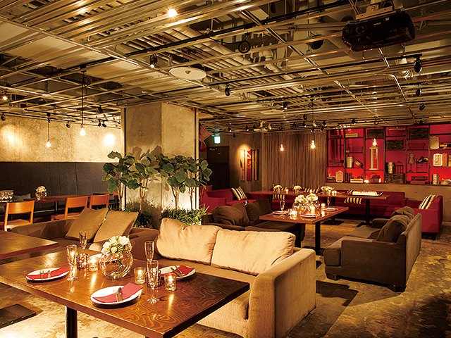 貸し切り隠れ家Wedding　Osteria SOLUSSO　名古屋駅の会場内イメージ2枚目