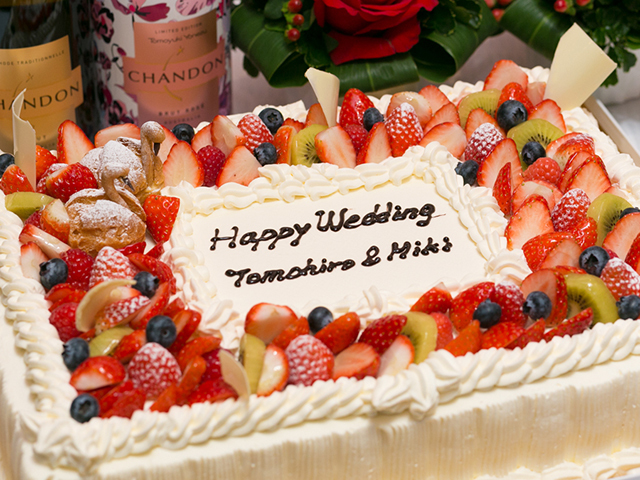 イタリアンバル ROMANOの料理・施設等のイメージ画像1-全プランうれしいウェディングケーキ付♪