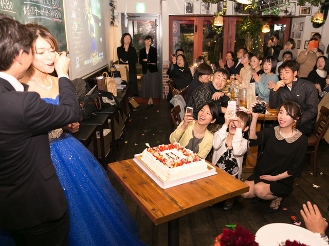 イタリアンバル ROMANOの会場内イメージ5枚目-アットホームな二次会パーティーが叶う