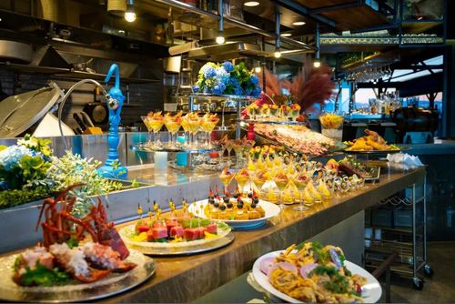 ELLE HALL Dining 名古屋駅西口店の【本格スペイン料理を楽しめるセミグレードプラン】お食事17品+フリードリンク