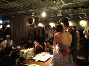 貸し切り隠れ家Wedding　Osteria SOLUSSO　名古屋駅のパーティー風景