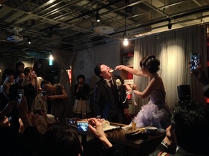 貸し切り隠れ家Wedding　Osteria SOLUSSO　名古屋駅のパーティー風景